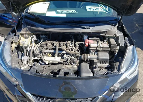 2021 Nissan Versa Sv Xtronic Cvt from USA, damaged, VIN 3N1CN8EV2ML878025